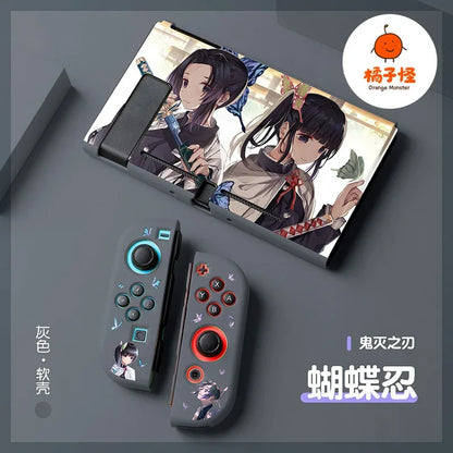 Demon Slayer Nintendo Switch Console Skin - Premium Anime Design for Switch & Switch OLED - Tokyowai