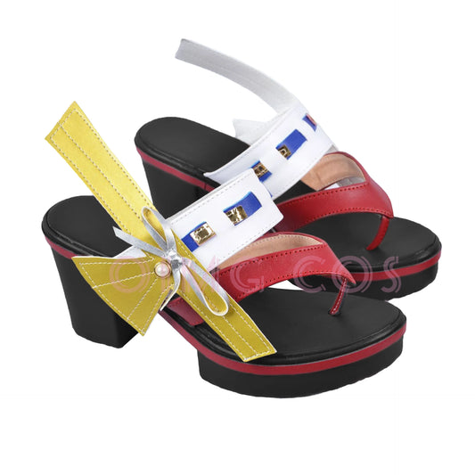 Yae Miko-Inspired Cosplay High-Heeled Sandals - Genshin Impact - Tokyowai