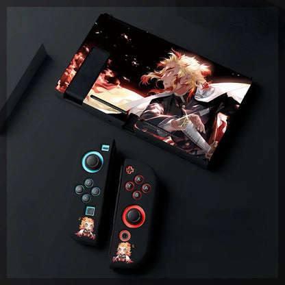 Demon Slayer Nintendo Switch Console Skin - Premium Anime Design for Switch & Switch OLED - Tokyowai
