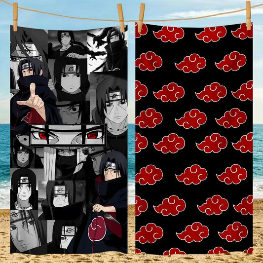 Naruto Akatsuki and Itachi Uchiha Beach Towel Collection