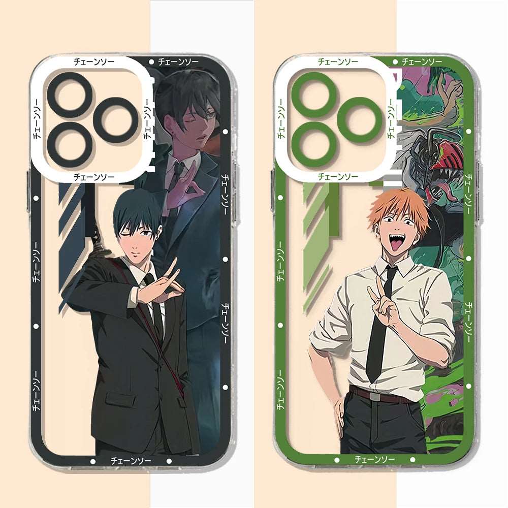 Chainsaws Mans Makimas Phone Case For iPhone - Tokyowai