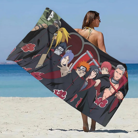 Naruto Akatsuki and Itachi Uchiha Beach Towel Collection