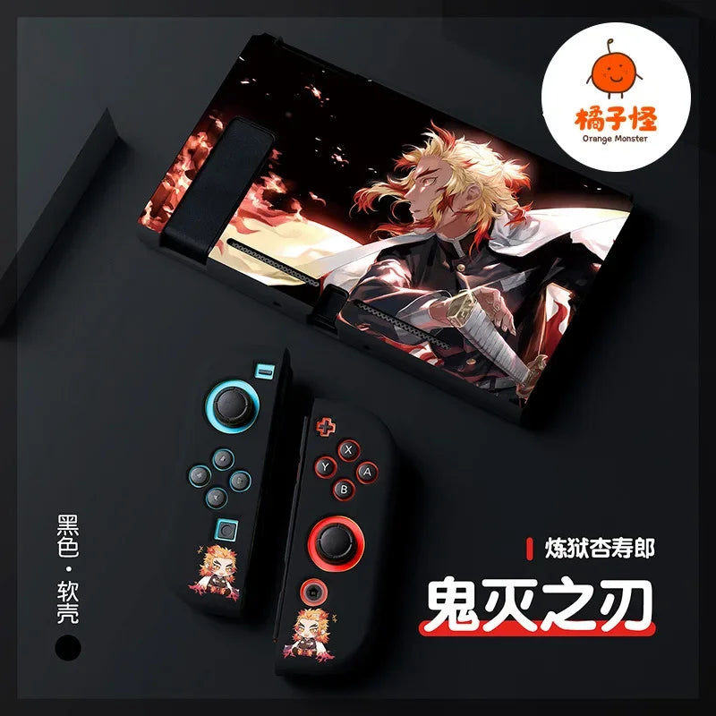 Demon Slayer Nintendo Switch Console Skin - Premium Anime Design for Switch & Switch OLED - Tokyowai