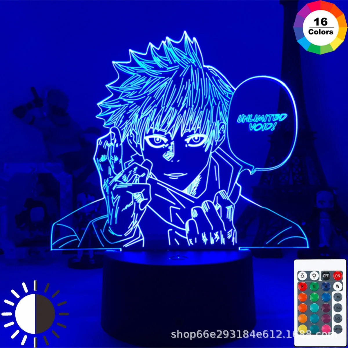 Jujutsu Kaisen 3D LED Lamp - Tokyowai