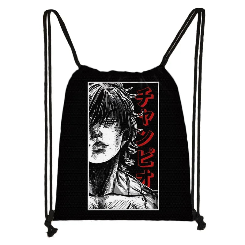 Baki The Grappler Backpacks - Tokyowai