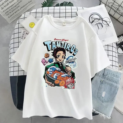 Anime Cereal Box T-Shirts  Oversized Tees