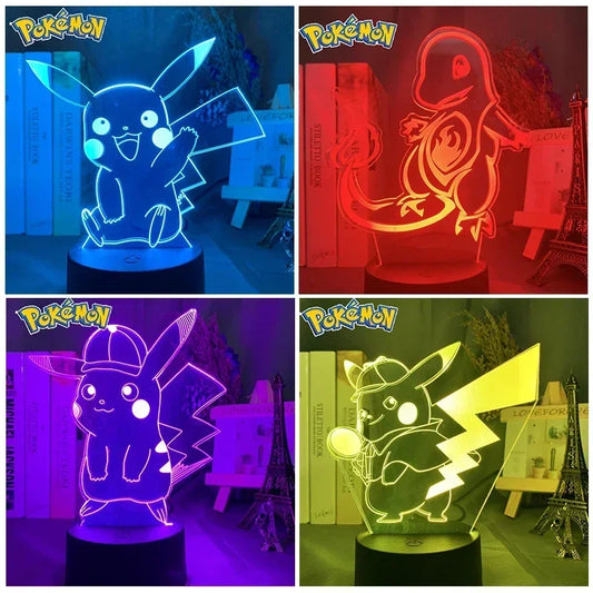 Pokémon  3D LED Pokémon Night Light