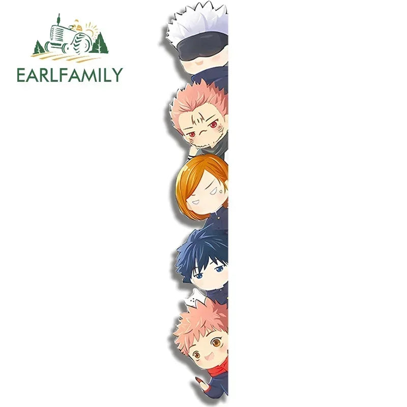 Jujutsu Squad Editionr Peek Window Sticker