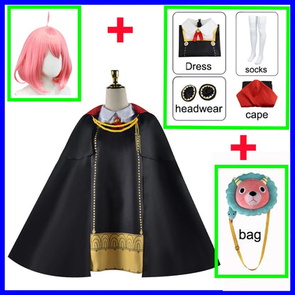 Spy x Family Anya Forger Cosplay Dress Set