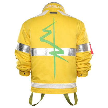 David Martinez Cyberpunk Edgerunners Jacket – Yellow Cosplay Edition (Sizes XXS–4XL)