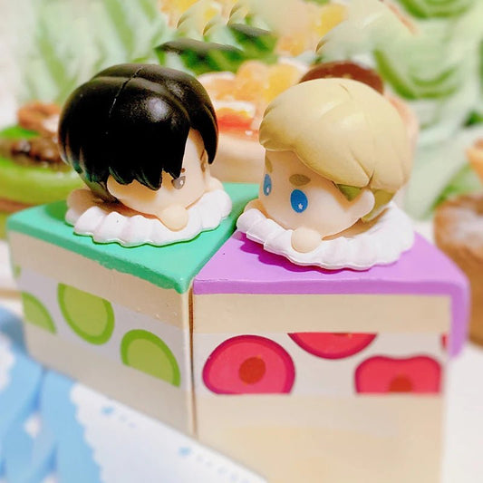 Attack on Titan Cake Figures