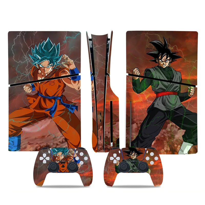 Dragon Ball Z PS5 Console and Controller Skin Set - Tokyowai