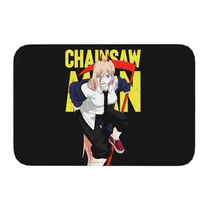 Chainsaw Man Anime Rug – Denji & Power Design