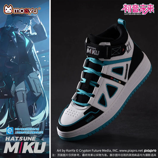 Hatsune Miku High-Top Sneakers – Limited Edition Shoes - Tokyowai