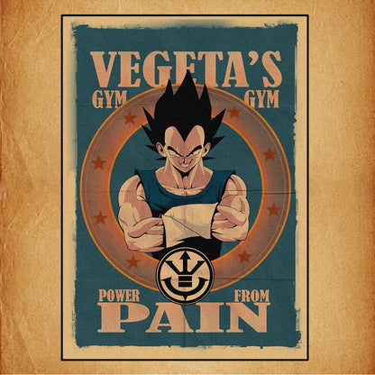 Dragon Ball Retro Poster Set – Unframed Wall Art Prints