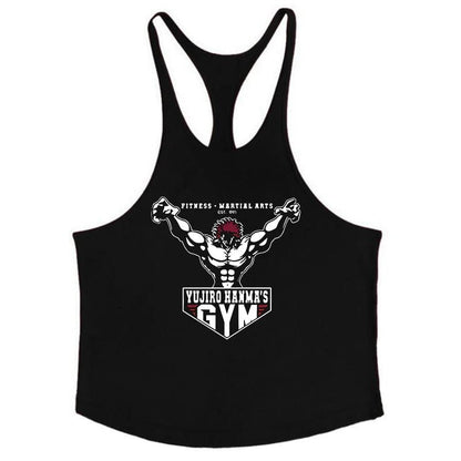 Anime Baki Stringer Tank Top for Men - Tokyowai