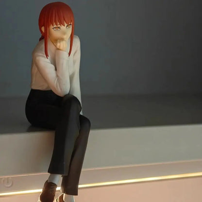 Chainsaw Man Ramen Cup Lid Figure – Makima Sitting Pose