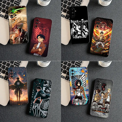 Attack on Titan Shockproof Armor Case with Ring Stand for Xiaomi Redmi Series