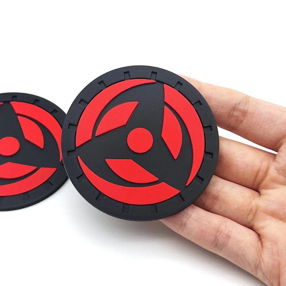 Naruto Sharingan Car Cup Holder Inserts – Bring Out Your Inner Uchiha