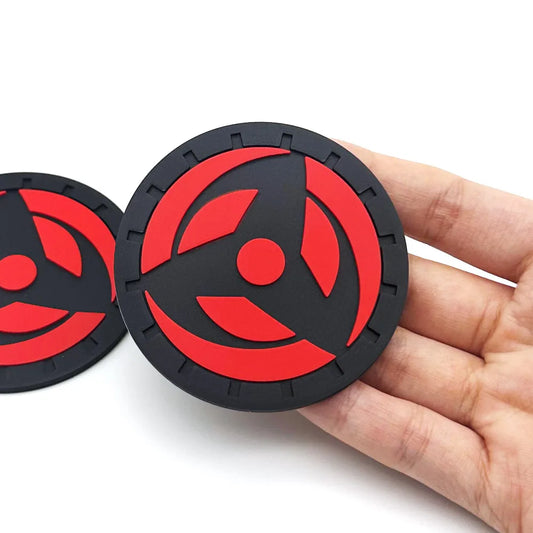 Naruto Sharingan Car Cup Holder Inserts – Bring Out Your Inner Uchiha