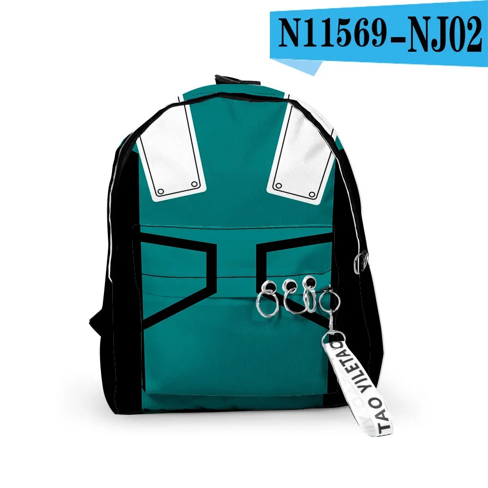 My Hero Academia Backpack Canvas Schoolbag Unisex - Tokyowai