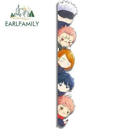 Jujutsu Squad Editionr Peek Window Sticker