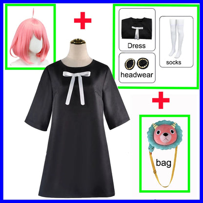 Spy x Family Anya Forger Cosplay Dress Set