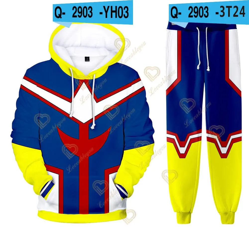 My Hero Academia Hoodies Unisex Clothing Sets - Tokyowai