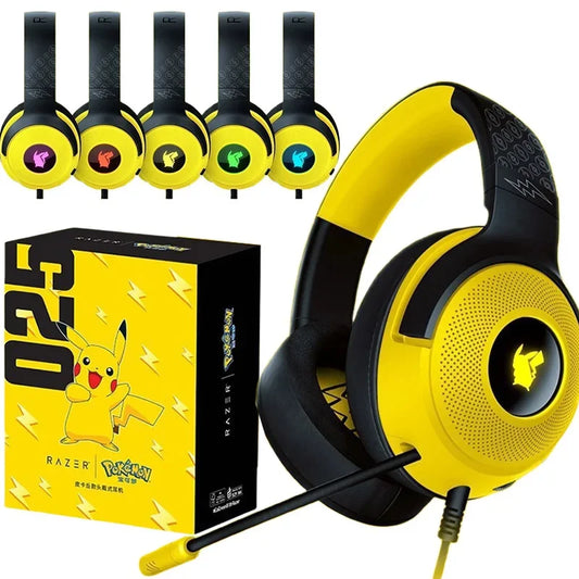 Razer × Pokémon Pikachu Gaming Headset – RGB Lighting Edition