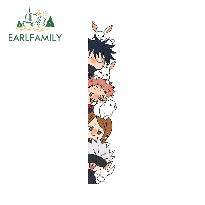 Jujutsu Squad Editionr Peek Window Sticker
