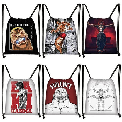 Baki The Grappler Backpacks - Tokyowai