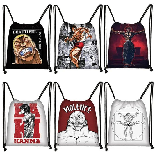 Baki The Grappler Backpacks - Tokyowai