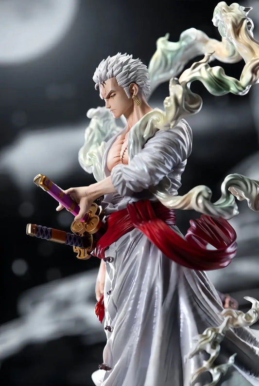 Zoro Resin Statue – Nebula Toys White Robe Edition