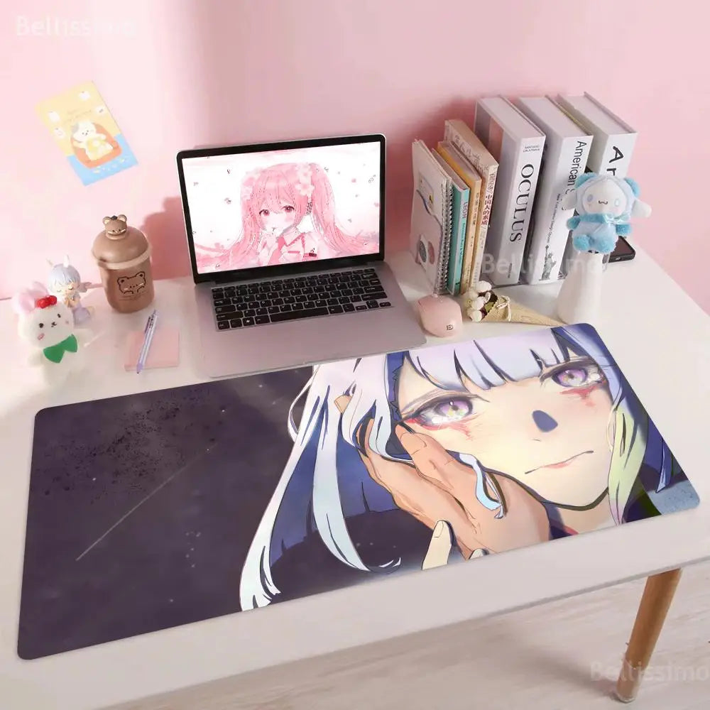 Cyberpunk Edgerunners RGB Gaming Mouse Pad  Extended Desk Mat