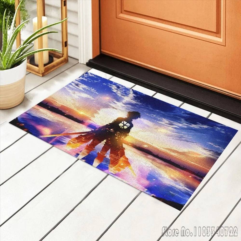 Attack On Titan Rug Carpets - Tokyowai