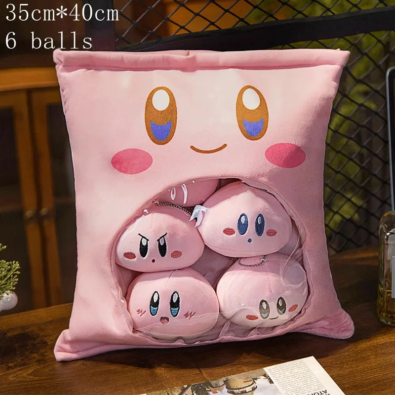Pudding Adorable Plush Pillow Bag with Mini Animal Plushies – Perfect for Cuddling & Decor - Tokyowai