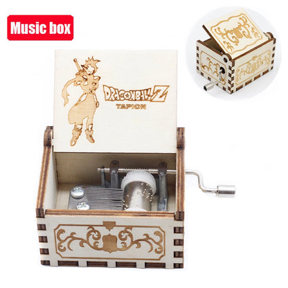 One Piece “Binks’ Sake” Wooden Music Box – Hand-Cranked Collectible
