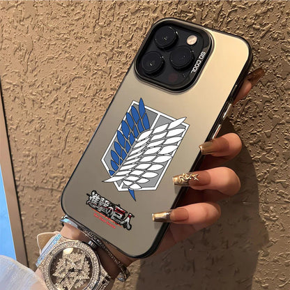 Attack on Titan Shockproof Armor Case with Ring Stand for Xiaomi and Poco Series