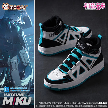 Hatsune Miku High-Top Sneakers – Limited Edition Shoes - Tokyowai