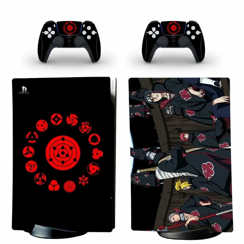 Naruto Shippuden PS5 Console and Controller Skin Set - Tokyowai