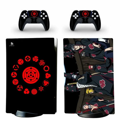 Naruto Shippuden PS5 Console and Controller Skin Set - Tokyowai