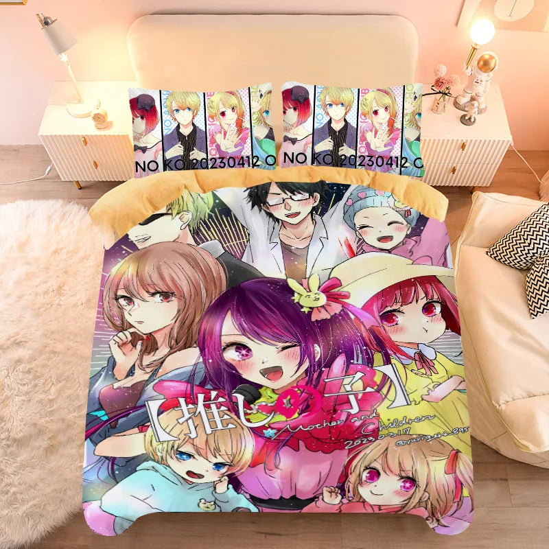 OSHI NO KO King Size Bedding Set - Tokyowai