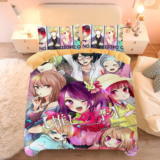 OSHI NO KO King Size Bedding Set - Tokyowai