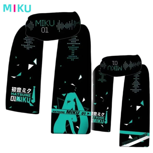 Hatsune Miku Vocaloid Character Scarf