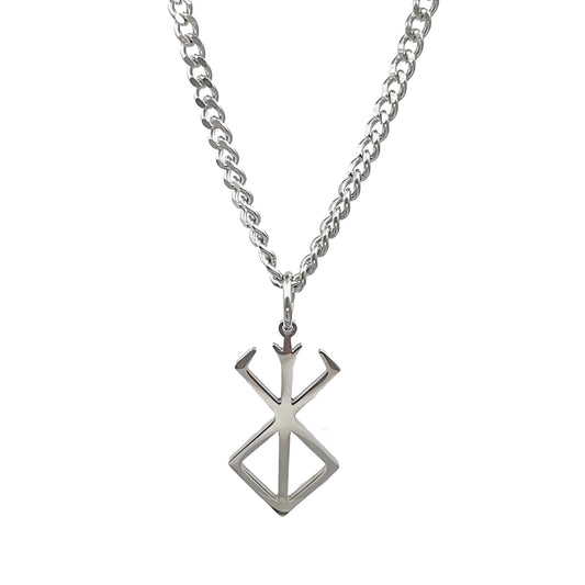 Berserk Brand of Sacrifice Necklace – Stainless Steel Pendant with Chain