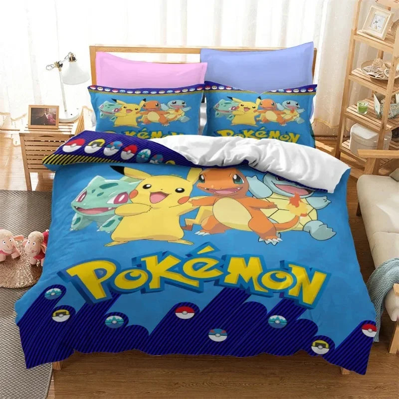 Pokémon Pikachu & Eevee Bedding Set - Tokyowai