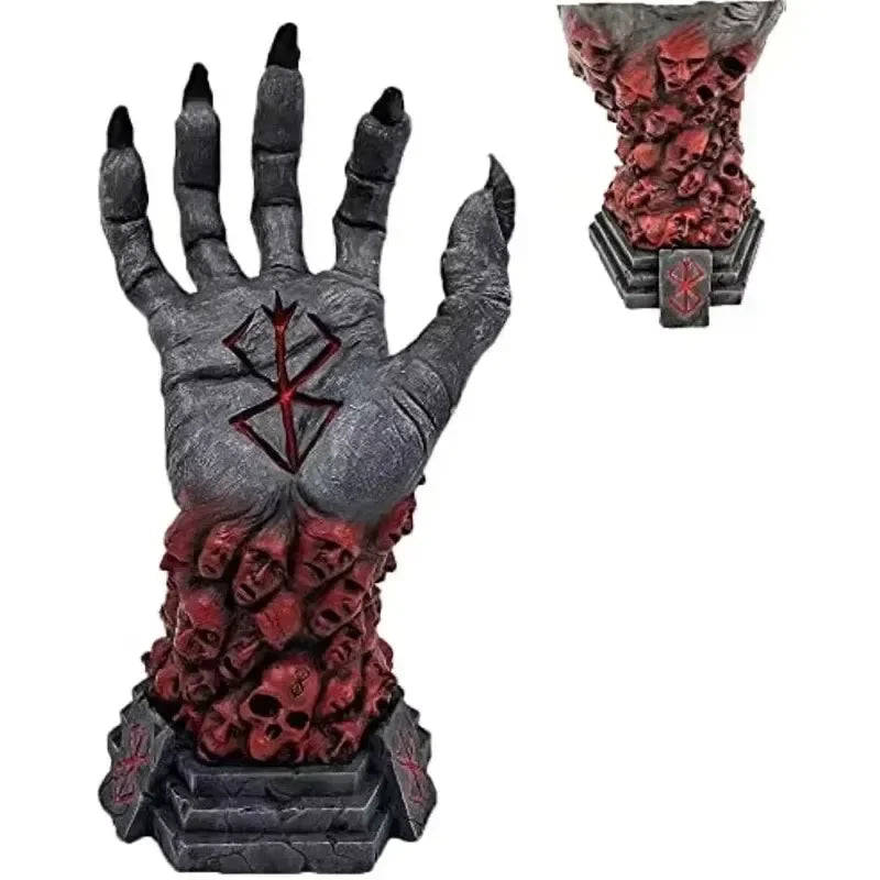 Berserk" Inspired Hand of Darkness Skull Statue - Tokyowai