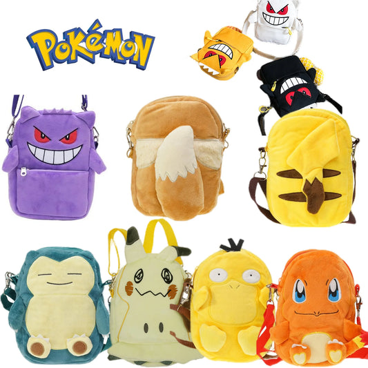 Pokémon Plush Crossbody Mini Bags