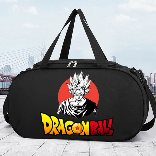 Dragon Ball Gym Duffel Bag – 50x18x26cm, Multiple Goku Designs
