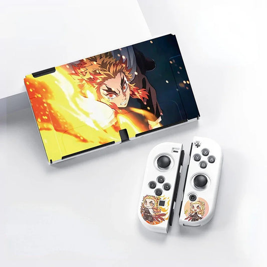 Demon Slayer Nintendo Switch Console Skin - Premium Anime Design for Switch & Switch OLED - Tokyowai